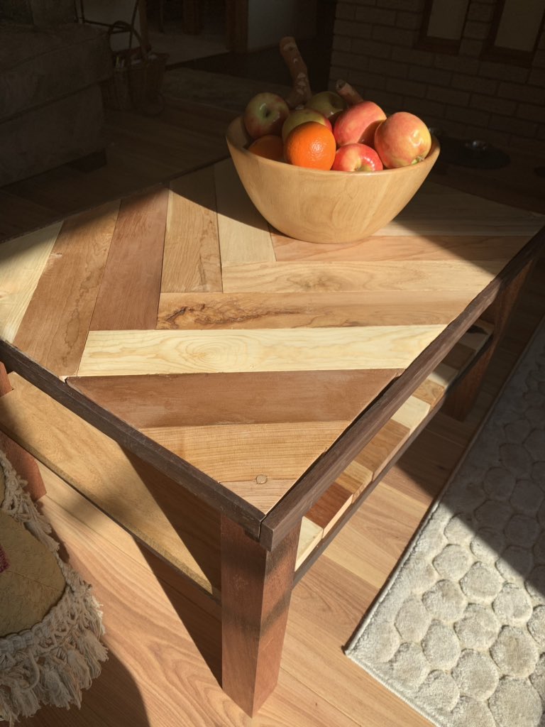 wooden table